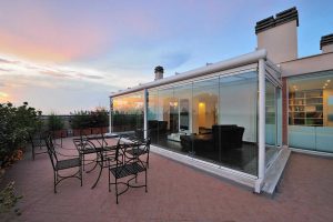 conservatories and verandas-pergolas folding-glazed doors-sliding system-tuttovetro sliding system